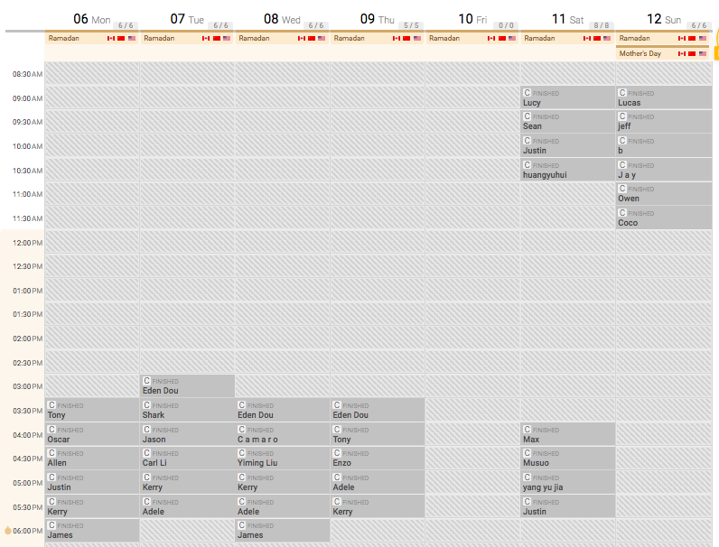 VIPKid Reviews Booking Schedule