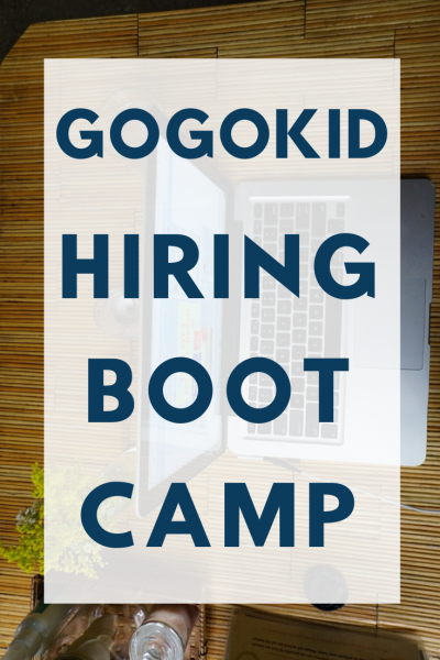 Gogokid hiring bootcamp