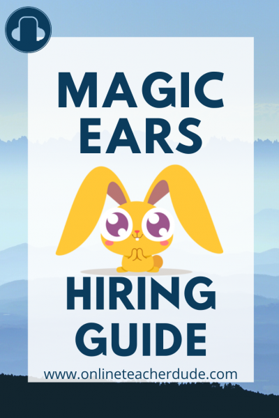 magic ears hiring guide