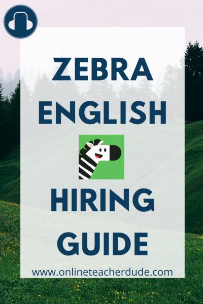 zebra english
