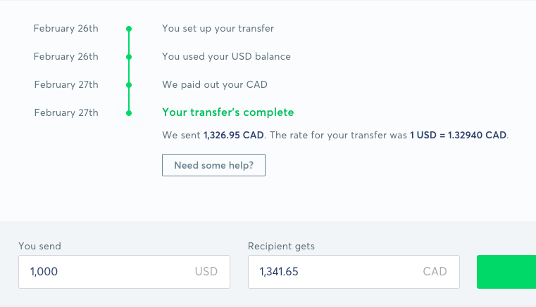 transferwise online ESL teaching