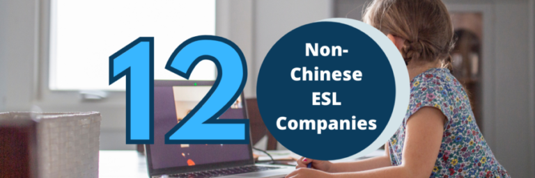 non chinese esl companies