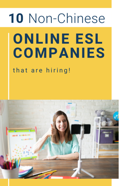 non chinese ESL companies